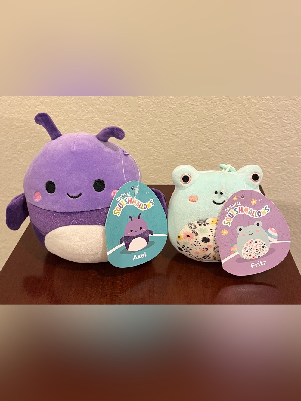 NWT Squishmallows Axel & Fritz - Bundle Of 2 - BRAND NEW